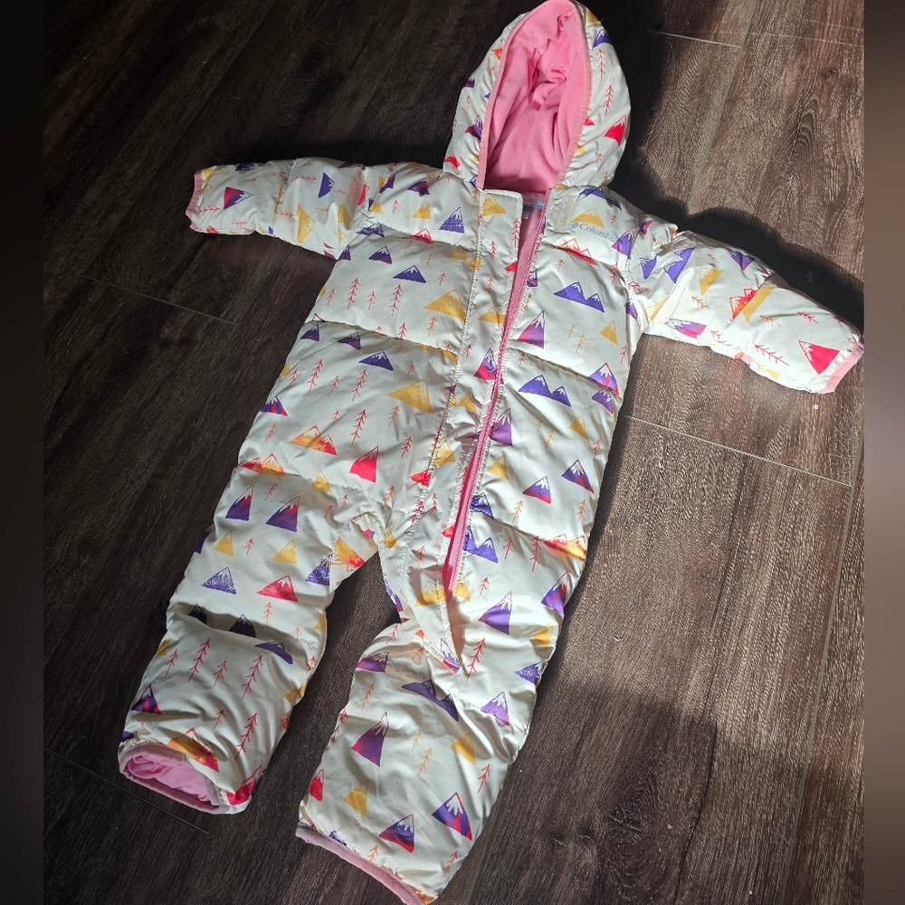 Columbia Snowbunny Snow Bunting Suit Chalk Mountains